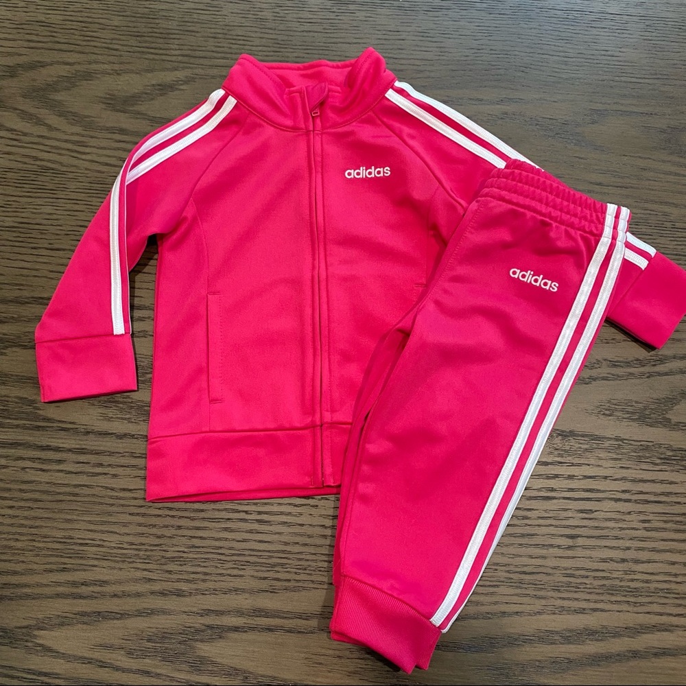 Adidas Pink Track Suit
